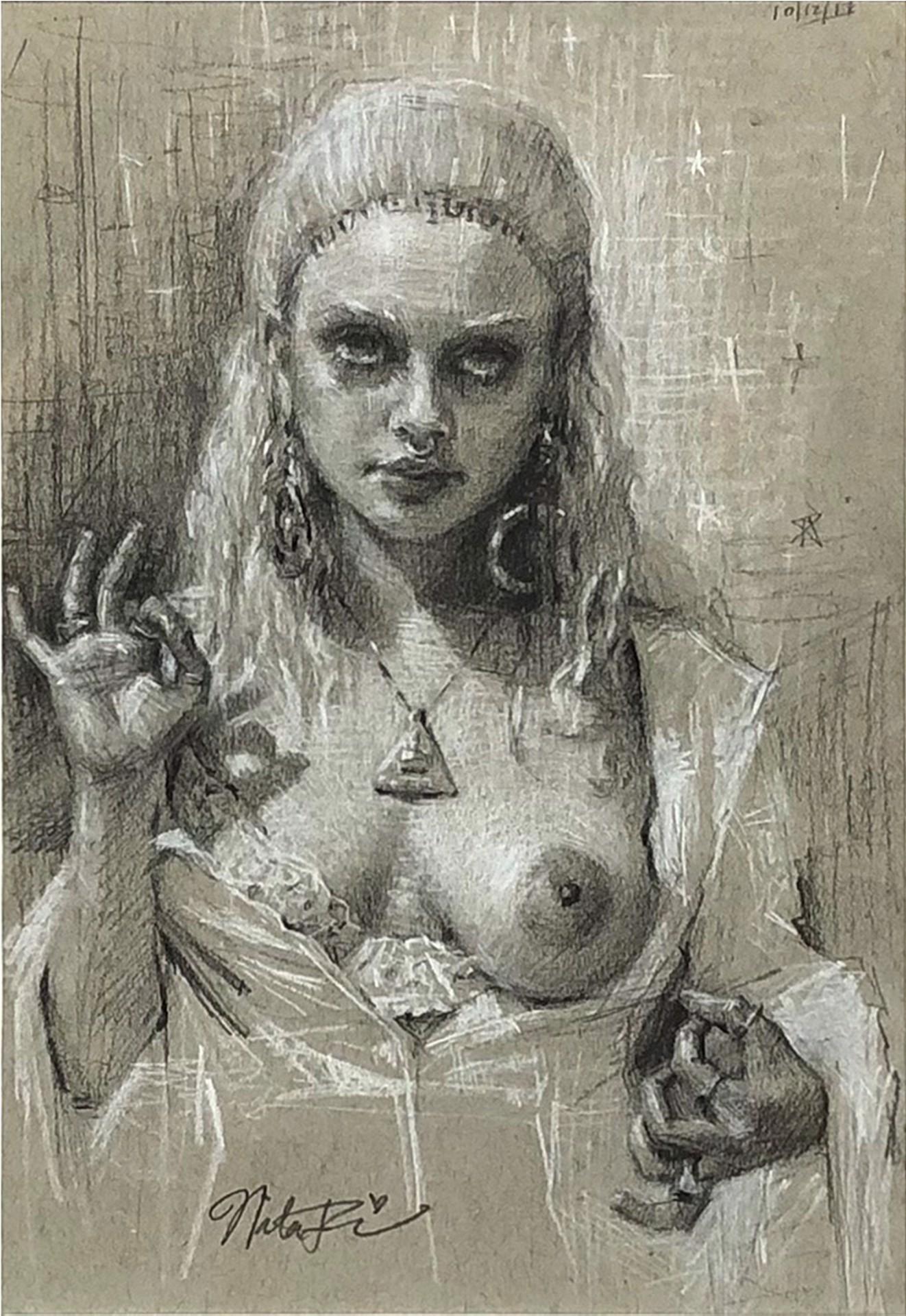 Priestess - Art by Natalia Fabia