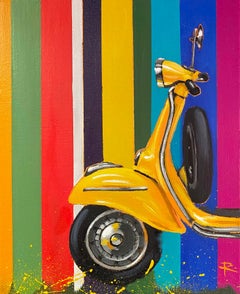 Orvieto II feat. 1969 Vespa-Druck