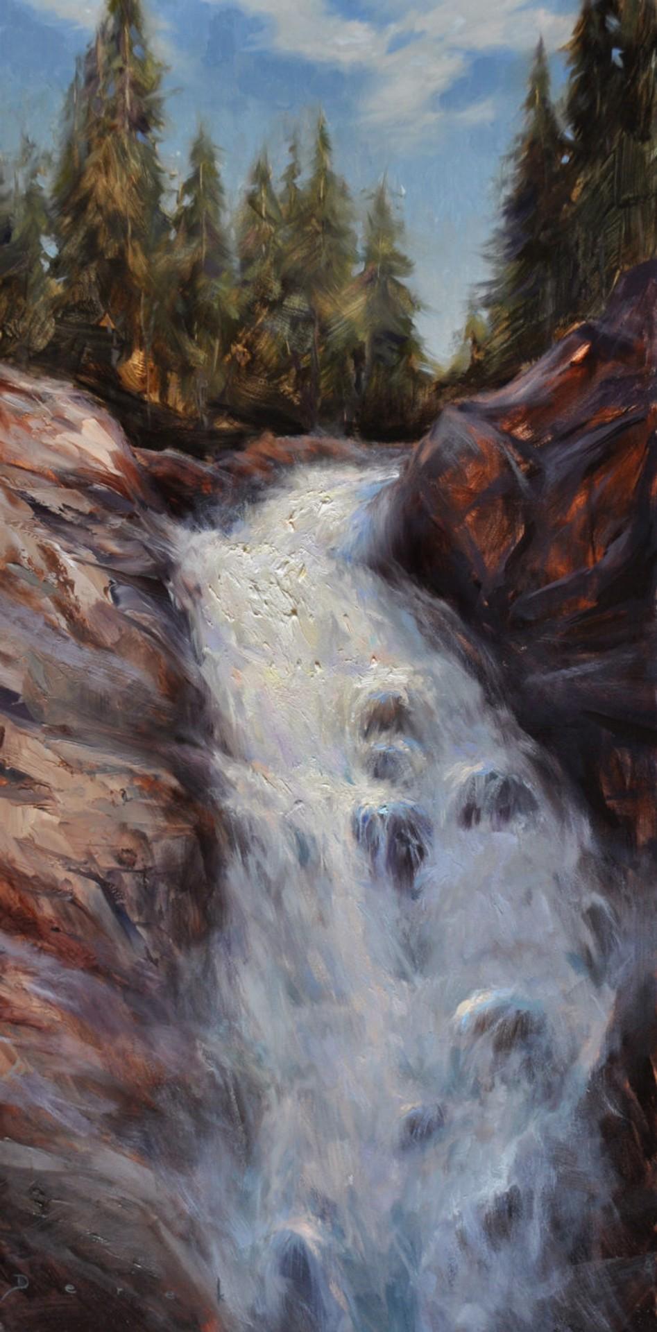 Fish Creek Falls - Art by Derek Harrison