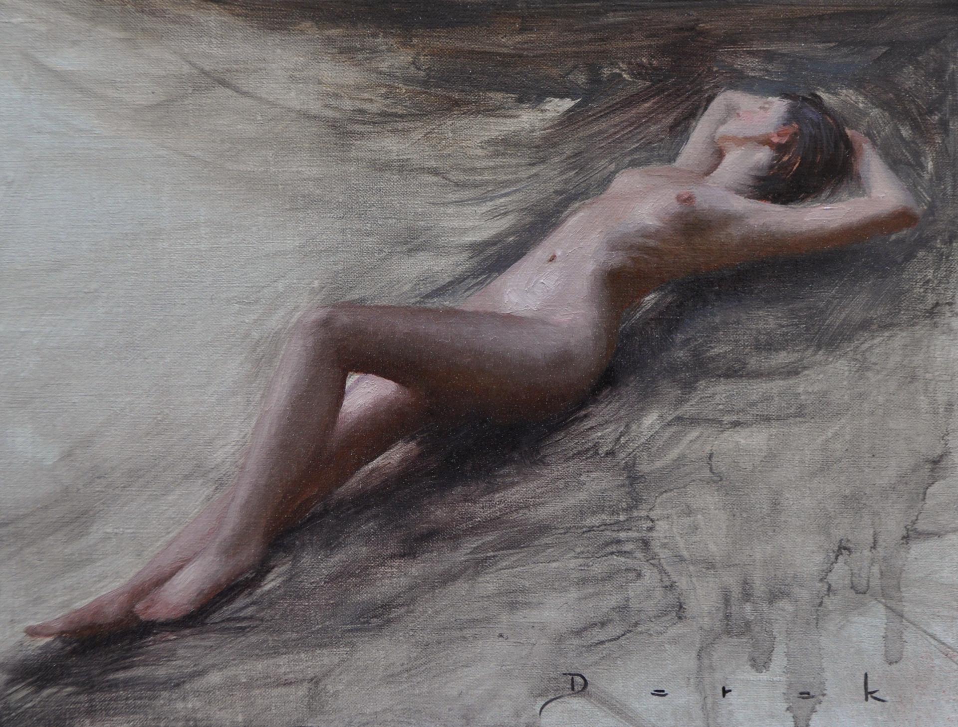 Outdoor Nude - Art by Derek Harrison