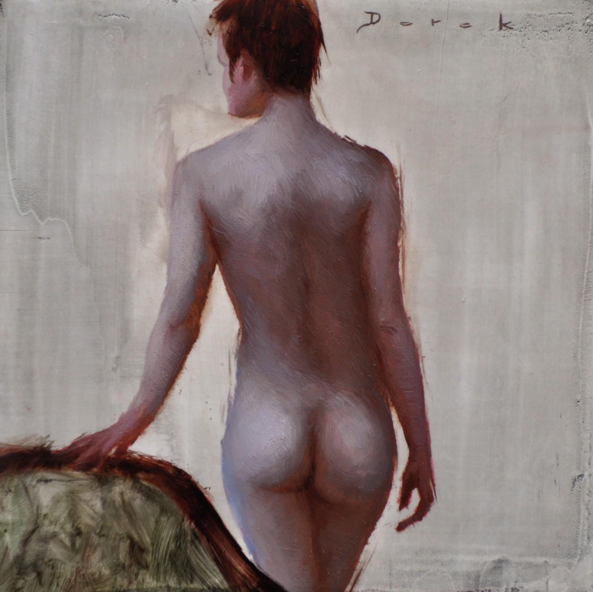 Standing Figure back - Art by Derek Harrison
