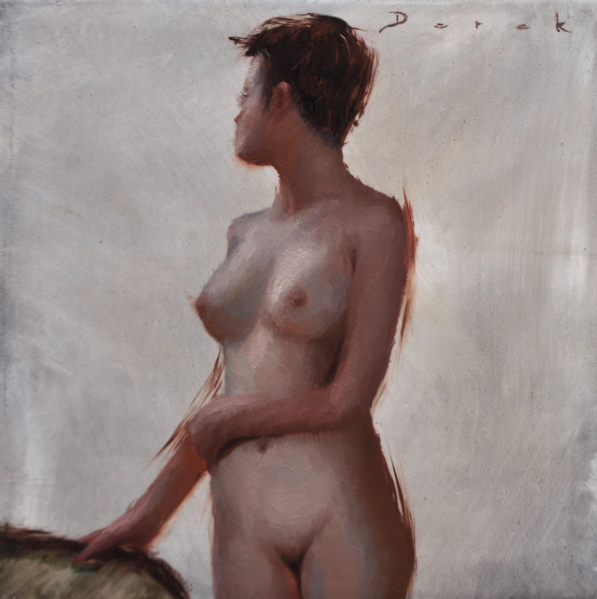 Standing Figure front - Art by Derek Harrison