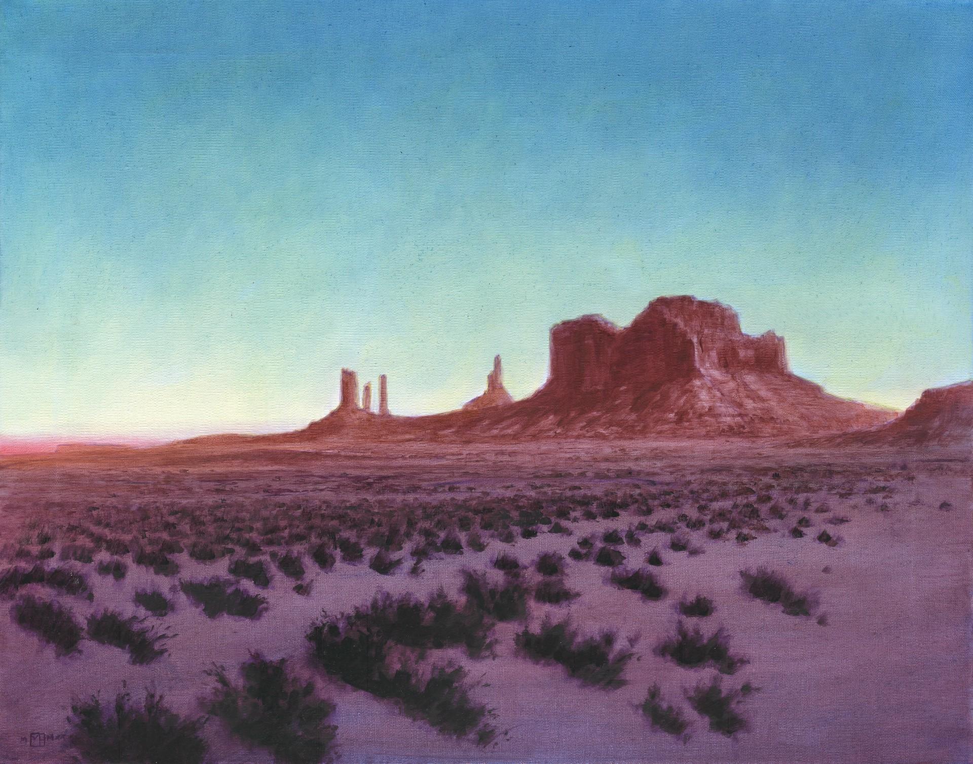 Desert Daybreak - Art by Mark Harrison