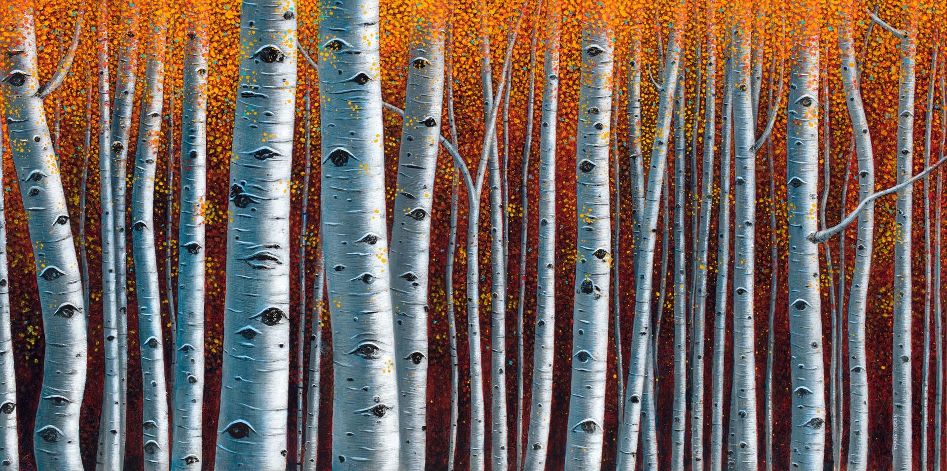 Autumn Woods - Art by Thane Gorek