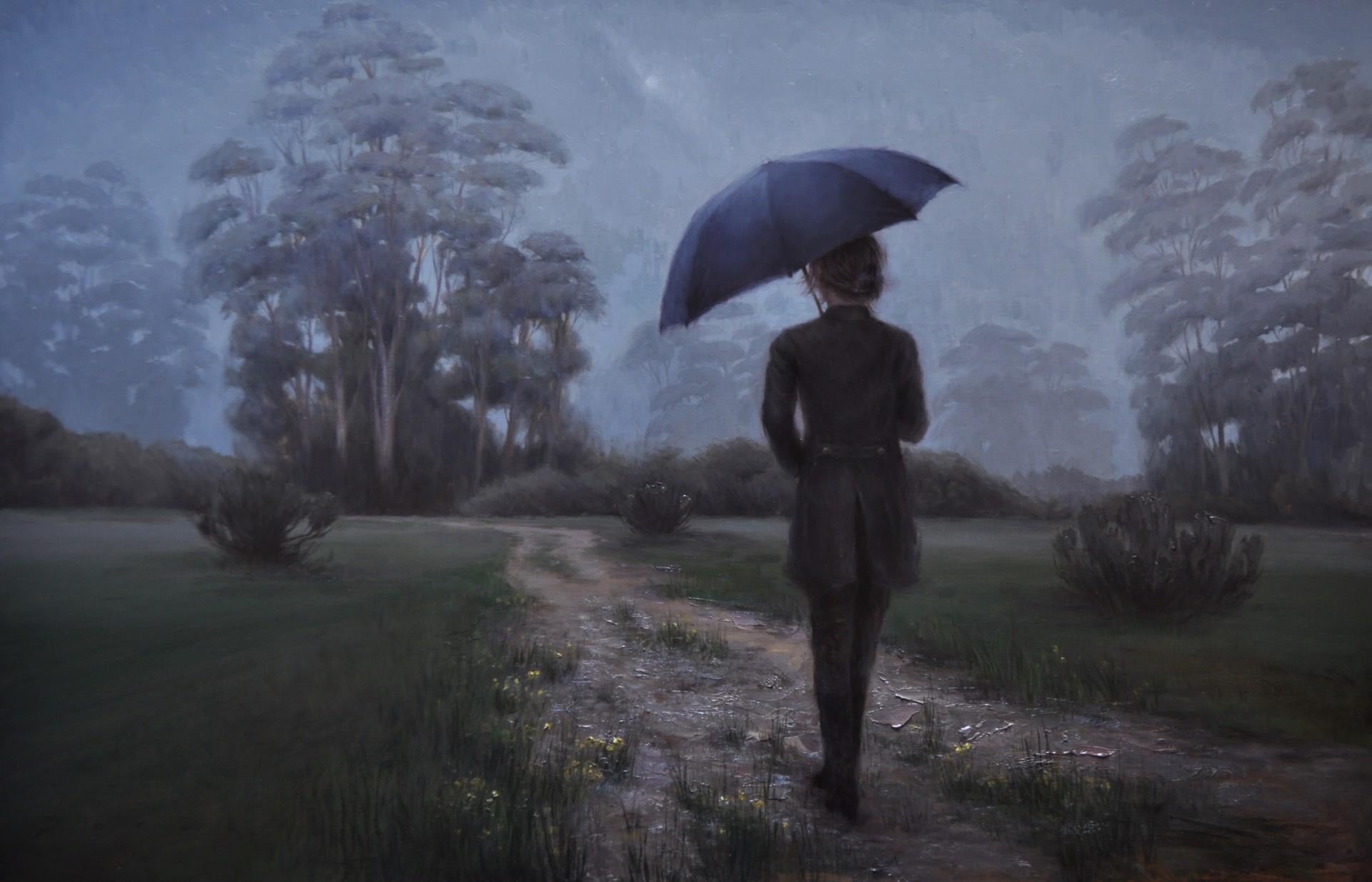 Mist du soir - Art de Derek Harrison