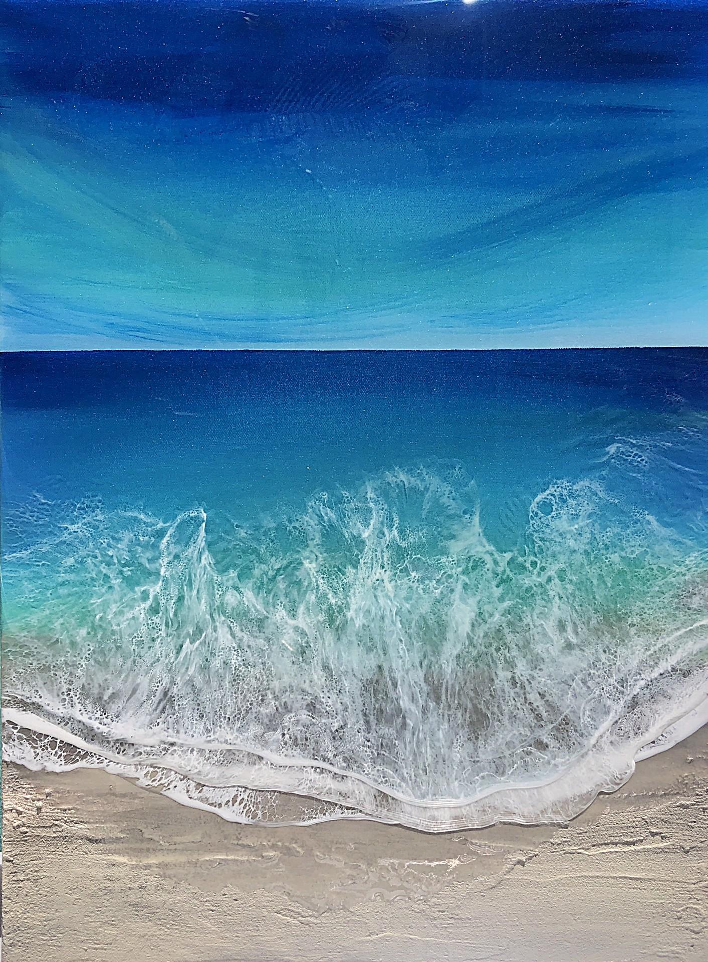 Ocean Waves #4 - Art by Ana Hefco