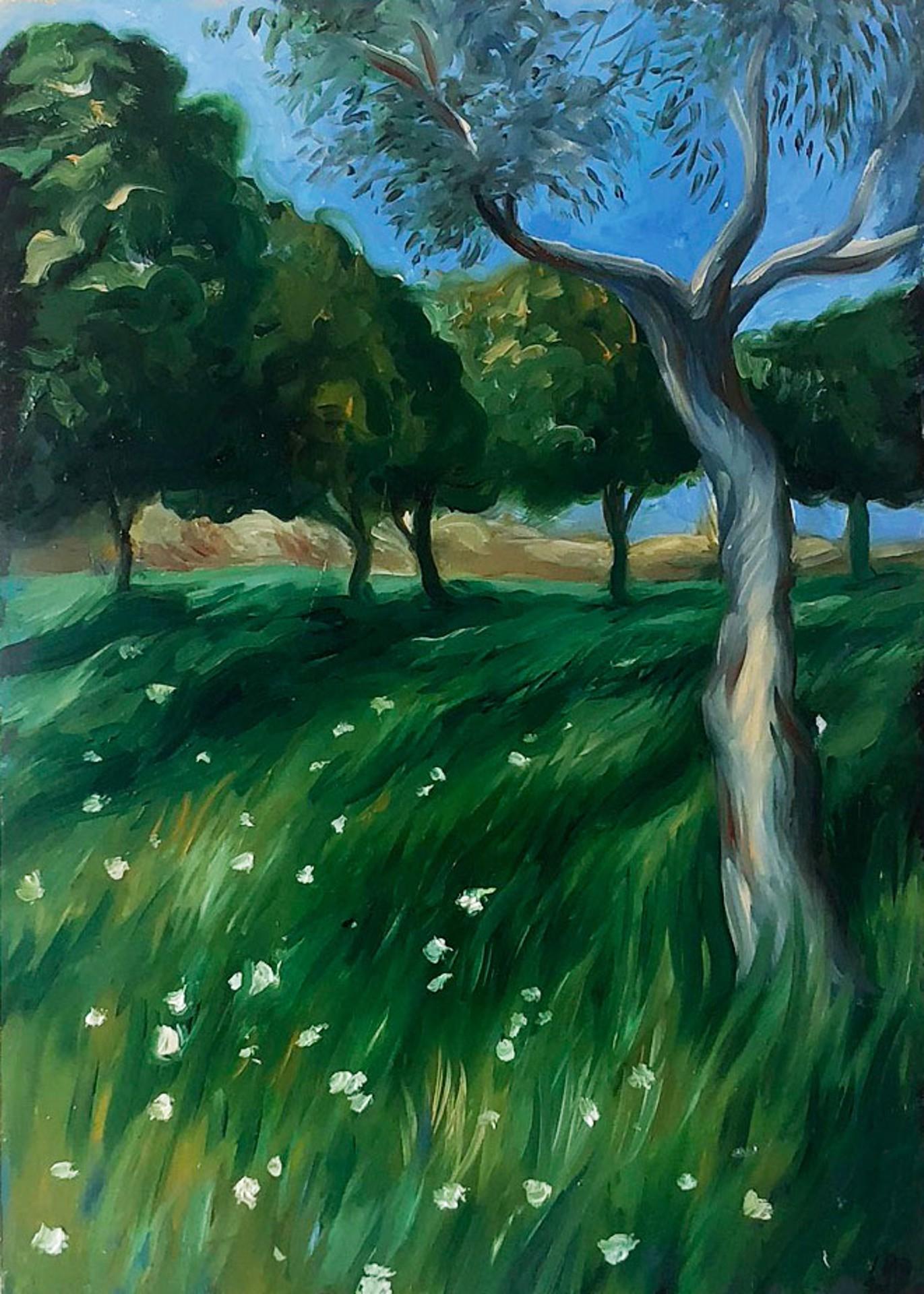 A Grove in the Afternoon - Art by Jessica Libor