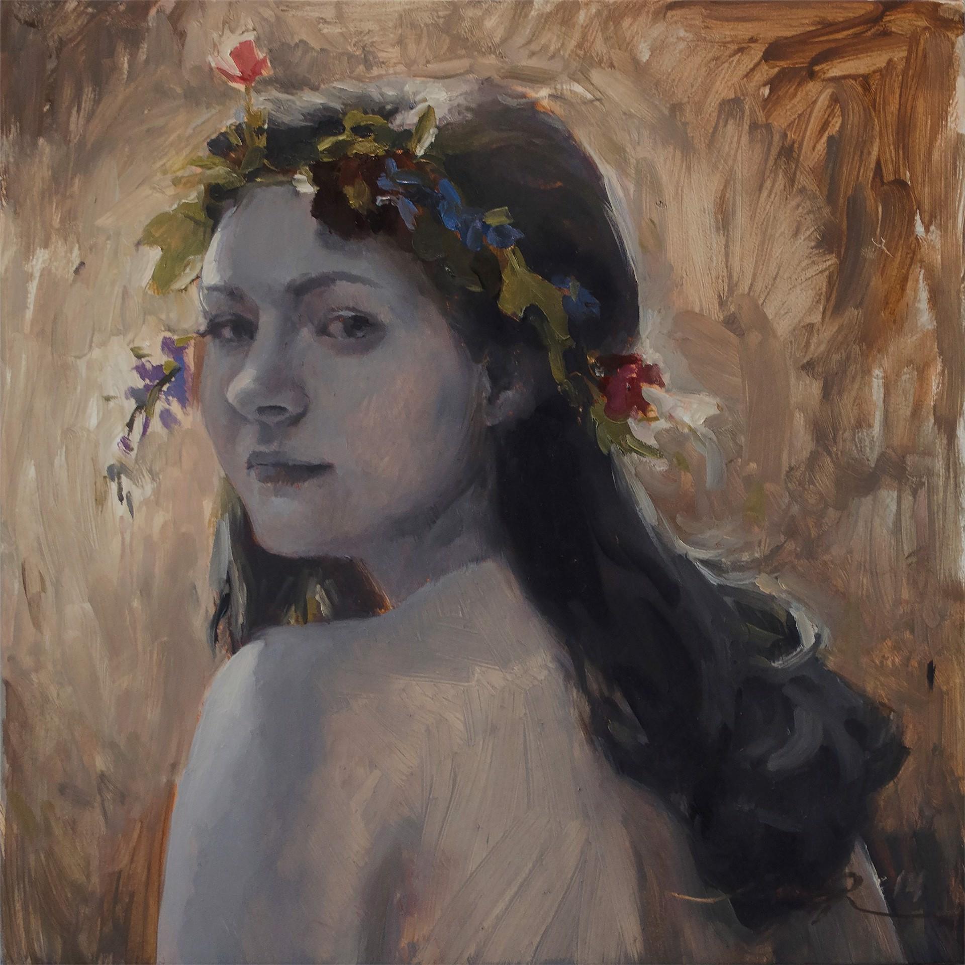 Portrait Painting di Jane Radstrom - Ninfa I