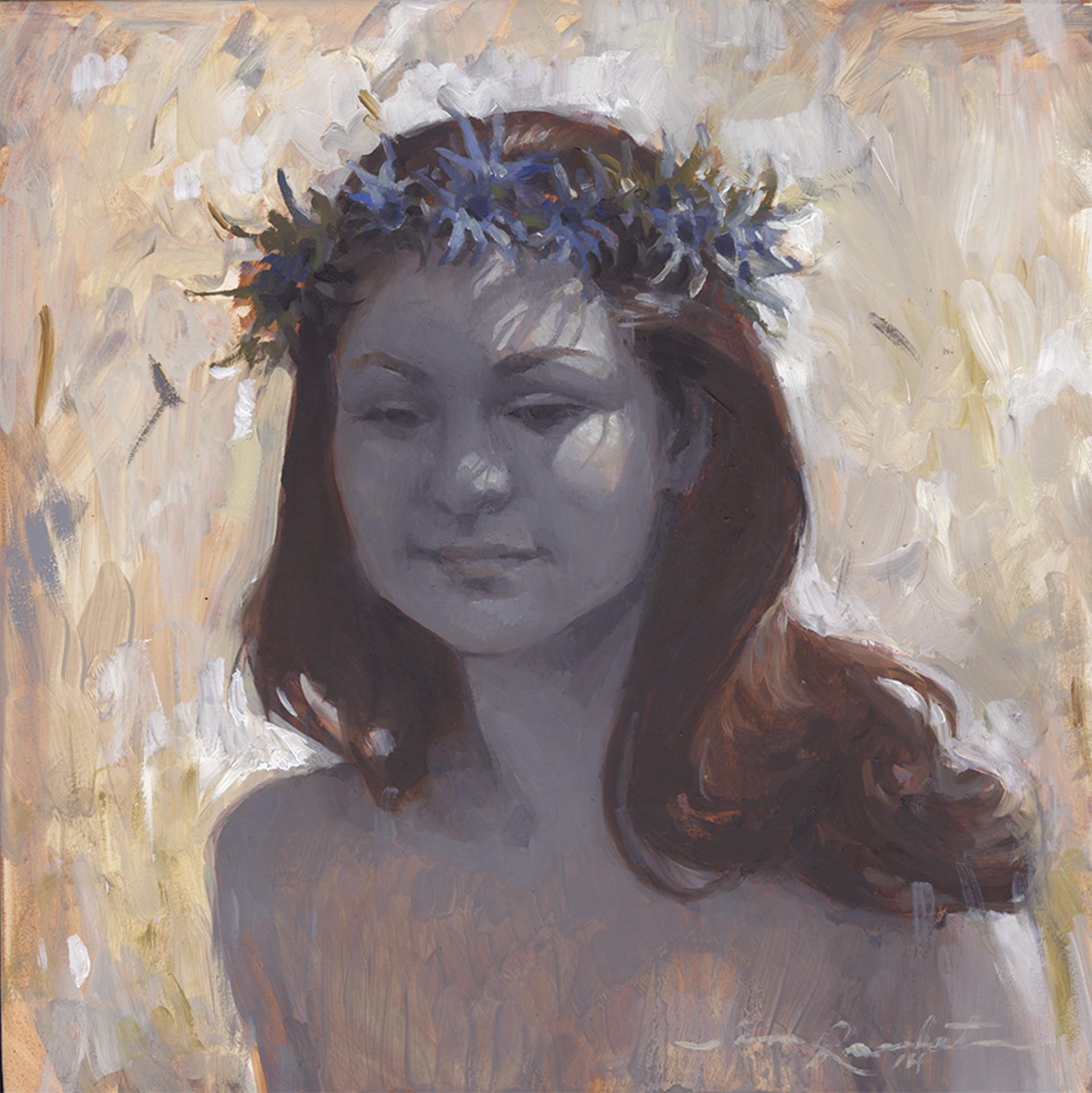 Figurative Painting di Jane Radstrom - Ninfa II