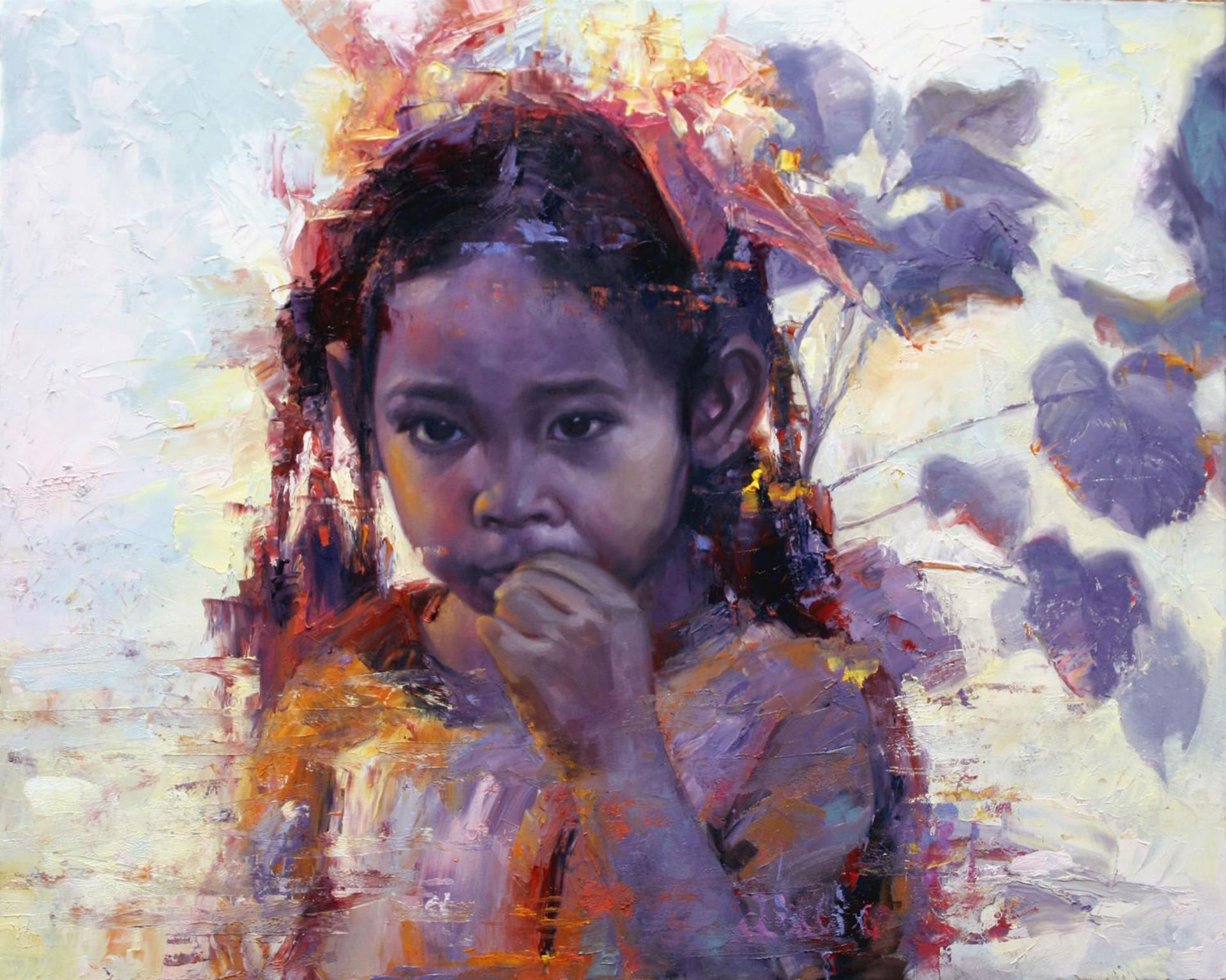 Thai Girl - Art by Chris Hopkins