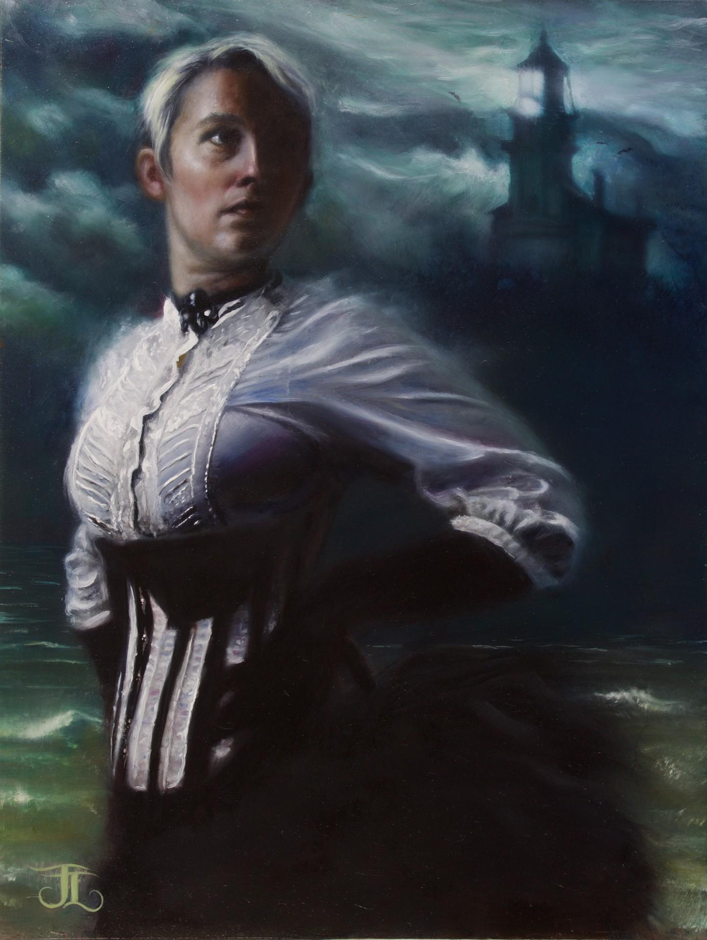 A Midnight Tryst - Art by John Lally