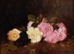 Roses with Grapes