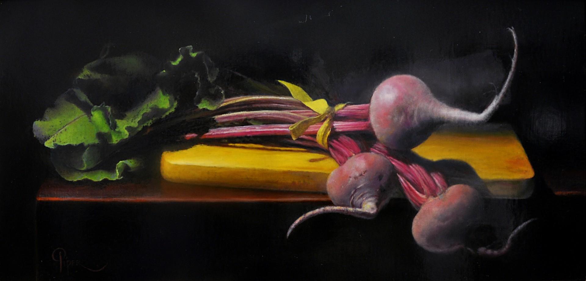 Beets - Locally Grown - Art by Marsha Whitesides Piper