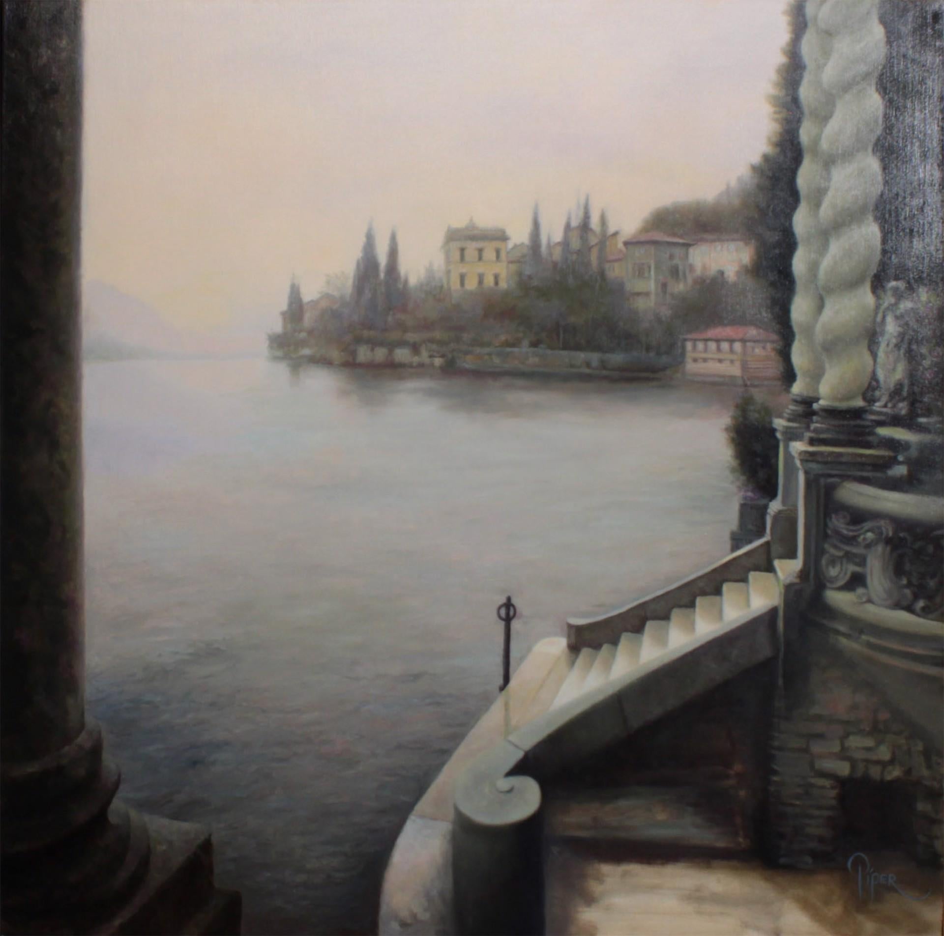 Lake Como - Art by Marsha Whitesides Piper