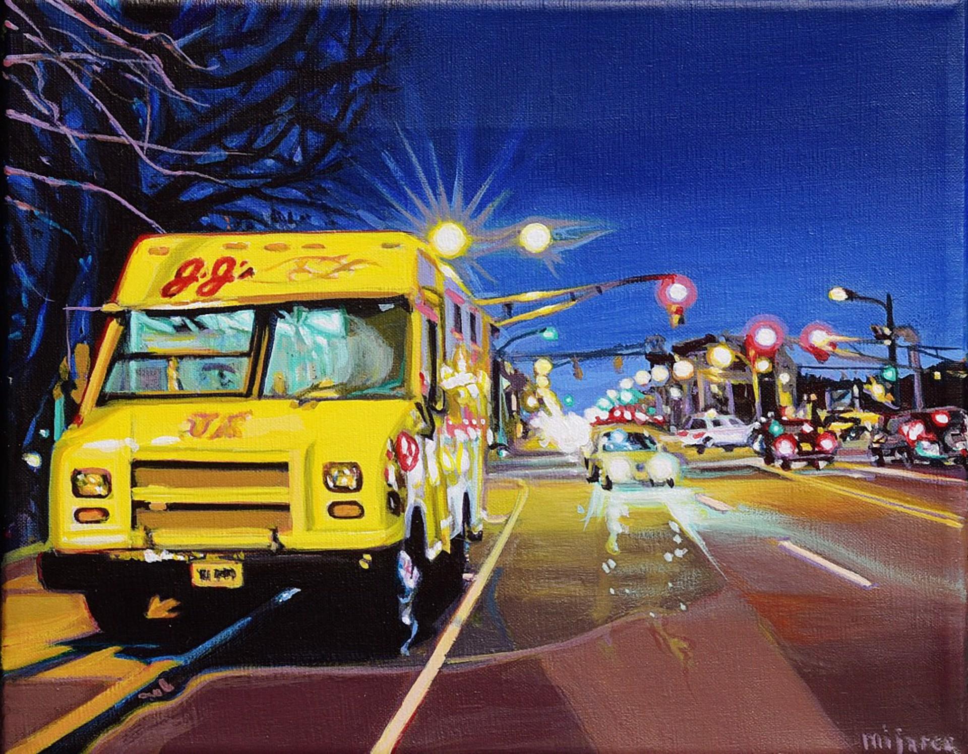 JJ's Hot Dog Truck II – Art von Maria Mijares