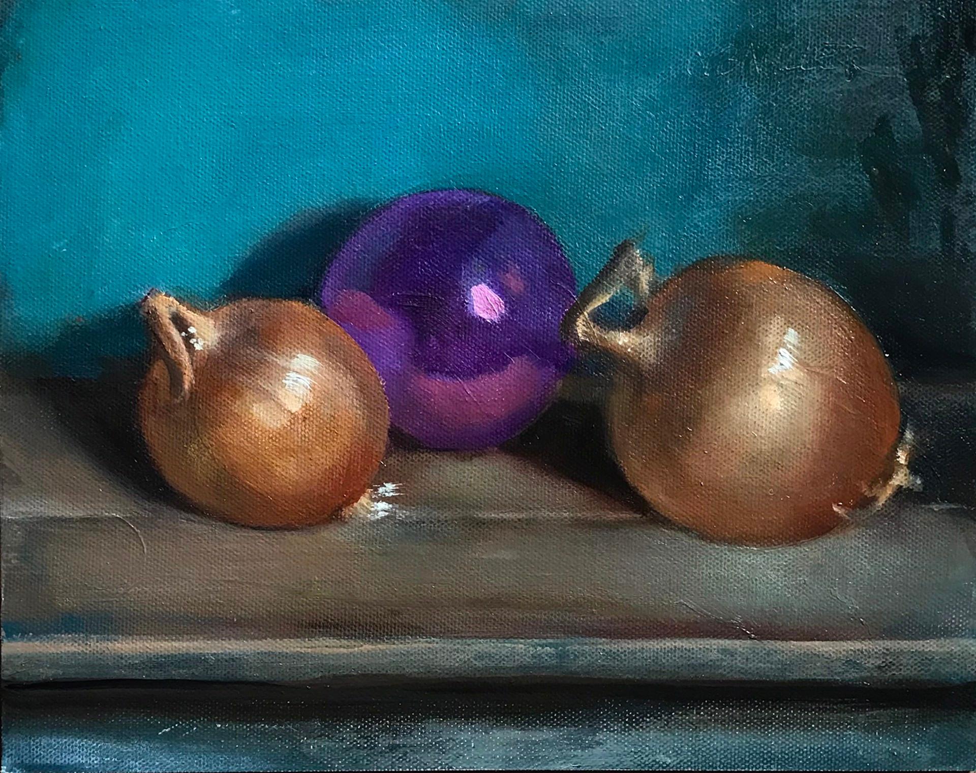 Onions and Ornament - Art by Nancy Bea Miller