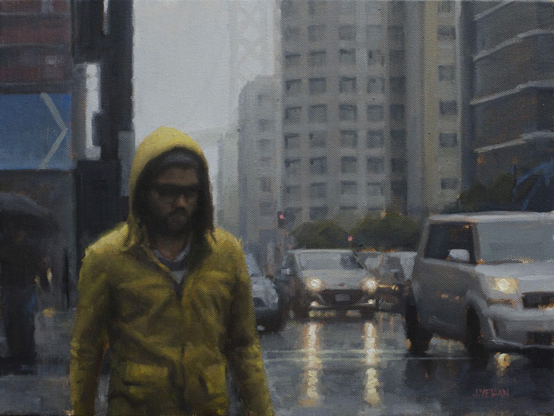 Yellow Raincoat Study - Art by Joevic Yeban
