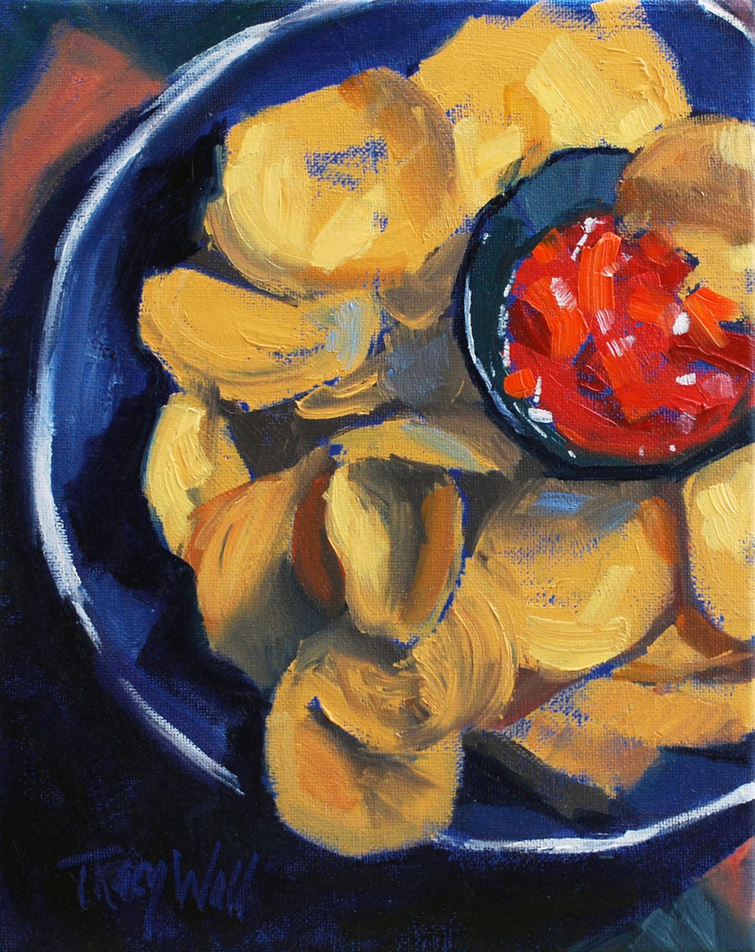 Mainstreet Chips and Salsa - Art by Tracy Wall