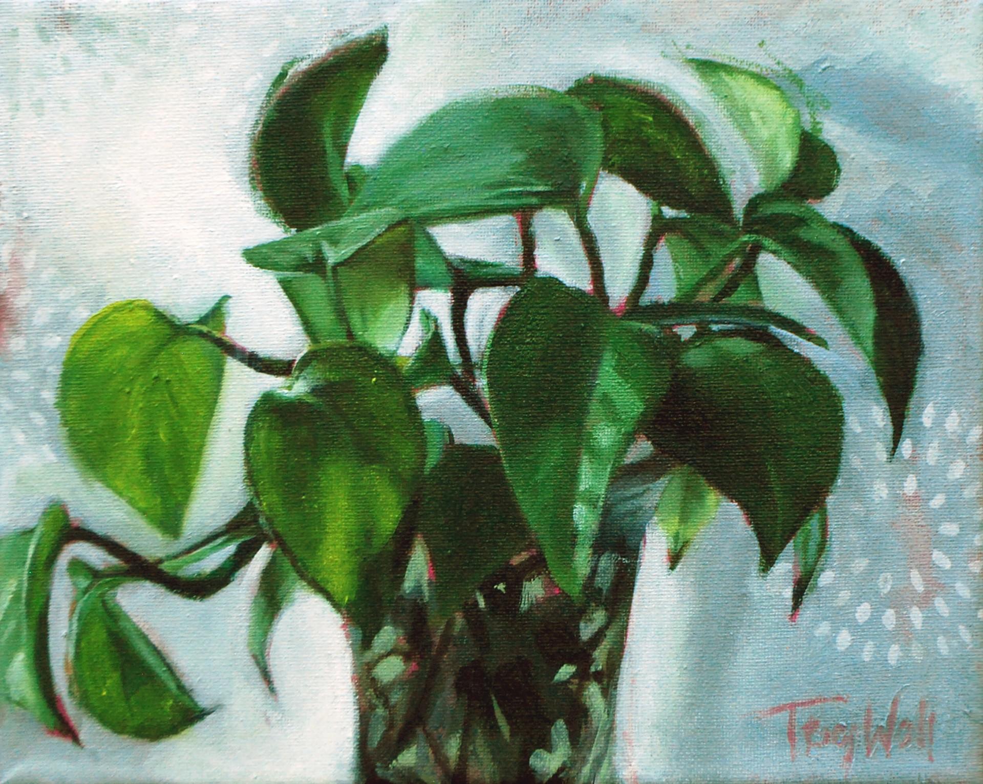 Rester à la maison - Art de Tracy Wall