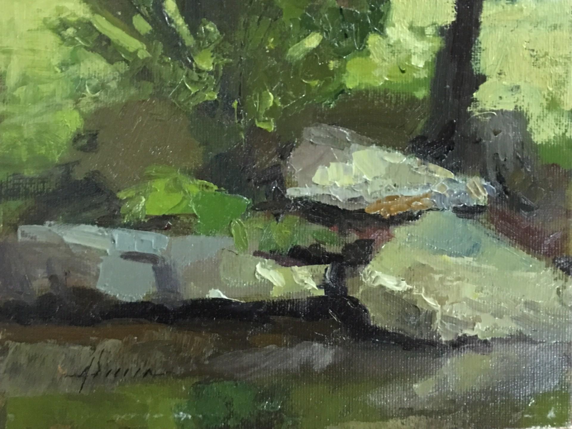 Lilies (pluies) - Art de Jason Sacran