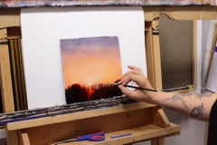 Der rote Fluss der Sonne