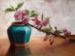 "Forever in My Garden" Oil Painting