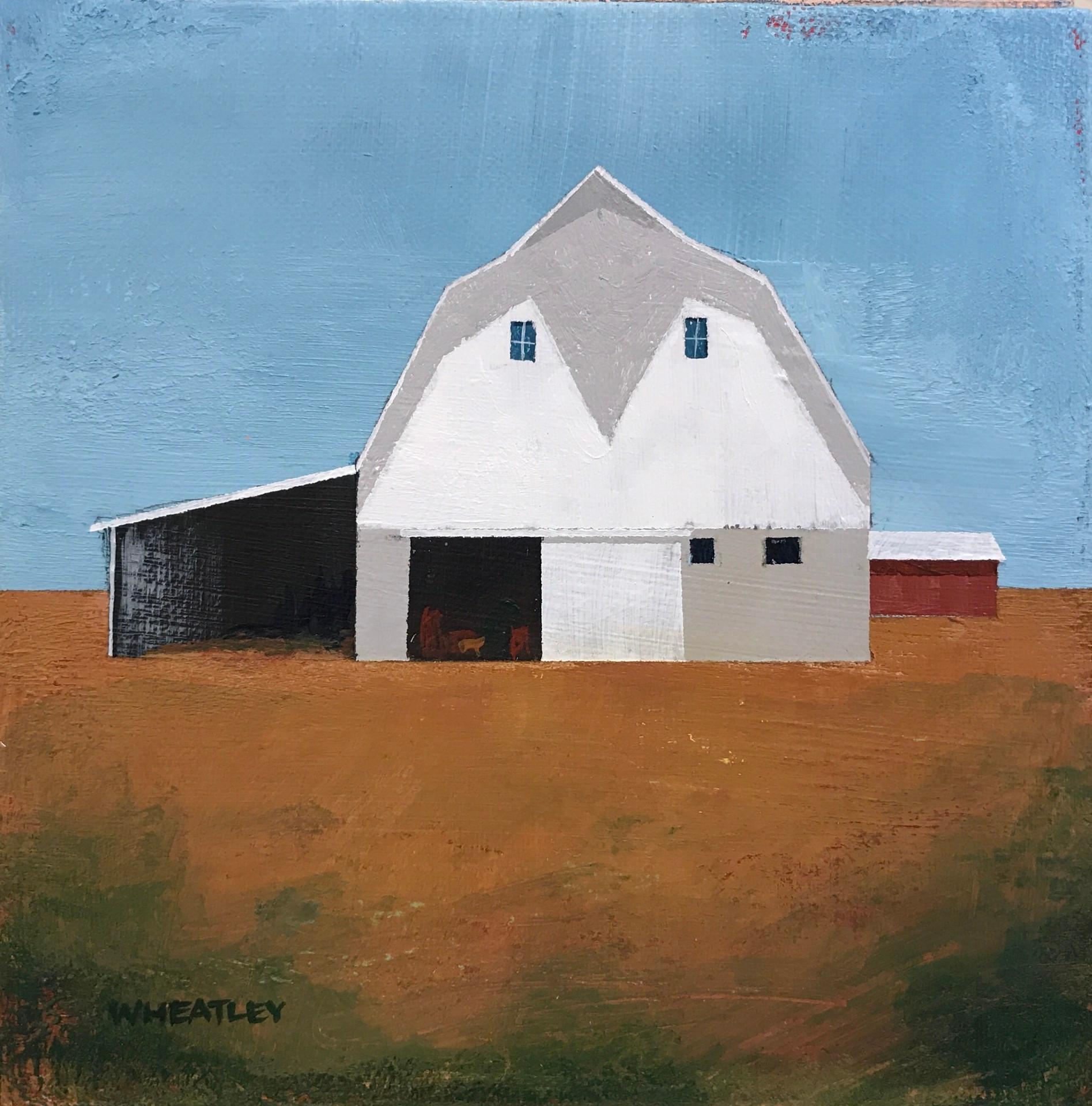 White Barn - Art by Justin Wheatley