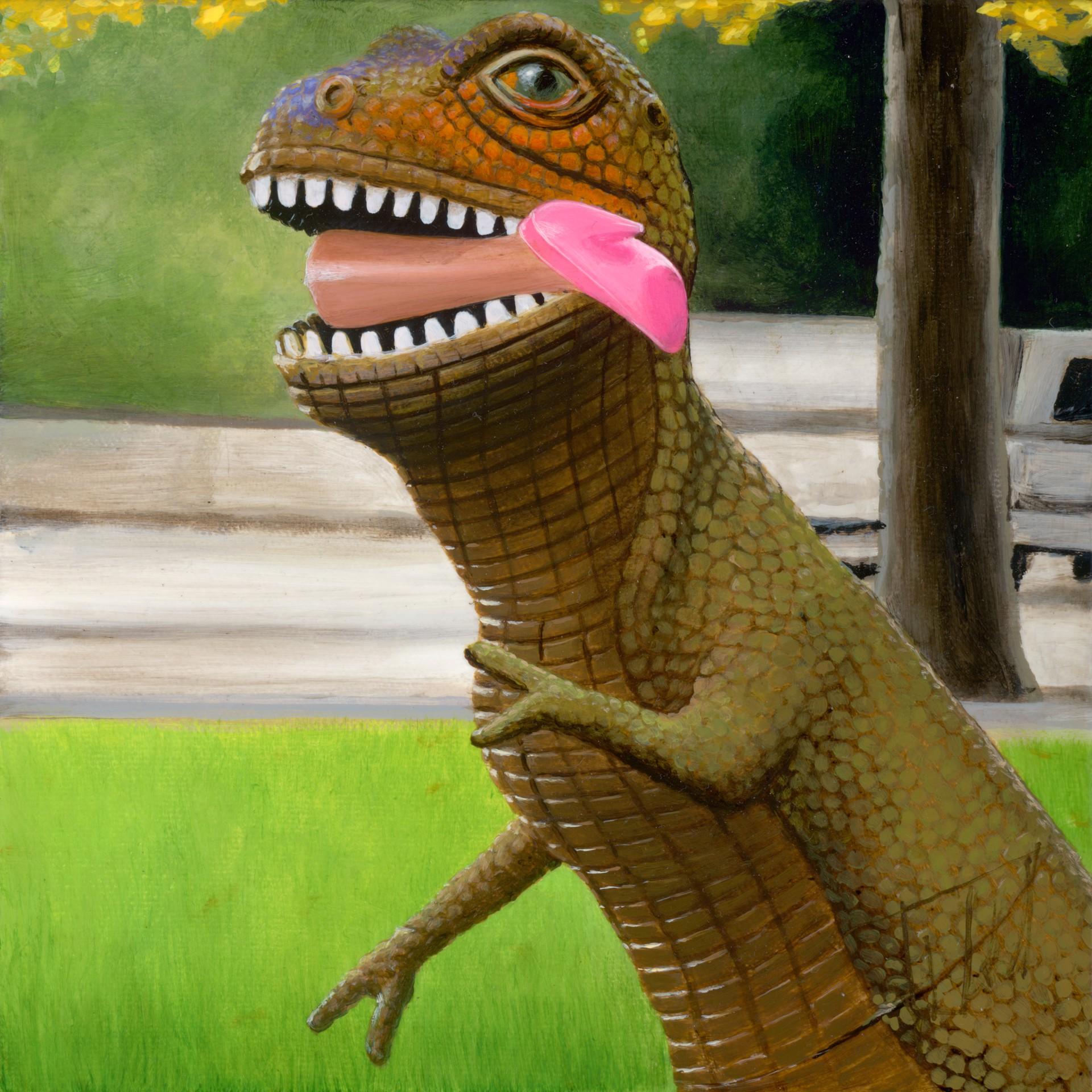 Une promenade dans le parc - Art de Josh Talbott
