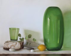 Grünes grünes Glas