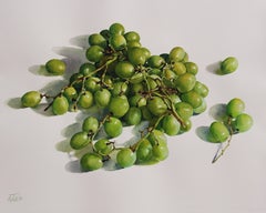 Grapes_02, Painting, Watercolor on Paper
