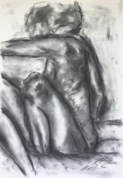 Chosen, Drawing, Charcoal on Paper