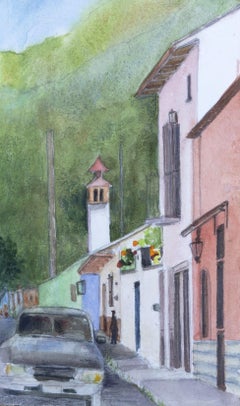 Ajijic 3, Painting, Watercolor on Watercolor Paper