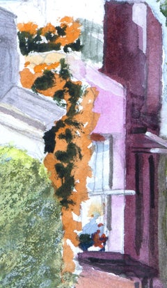 Ajijic 2, Gemälde, Aquarell auf Papier