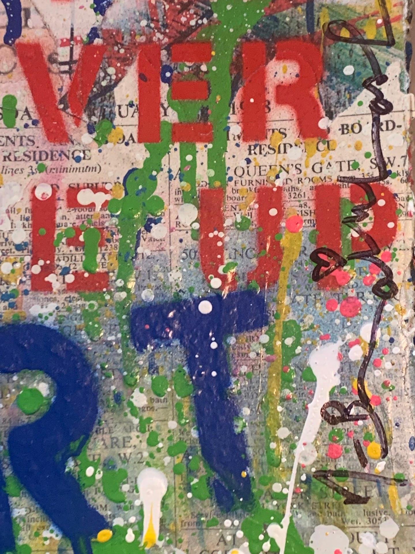 Caught Red Handed - Contemporary Art by Mr. Brainwash