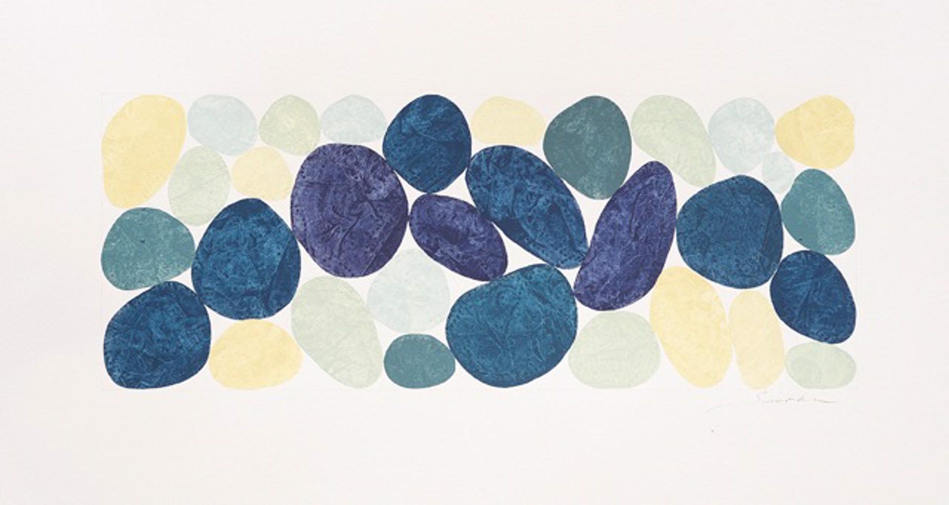 Purple and Teal II - Art by Nancy Simonds