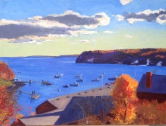 Rockport Harbor in Fall
