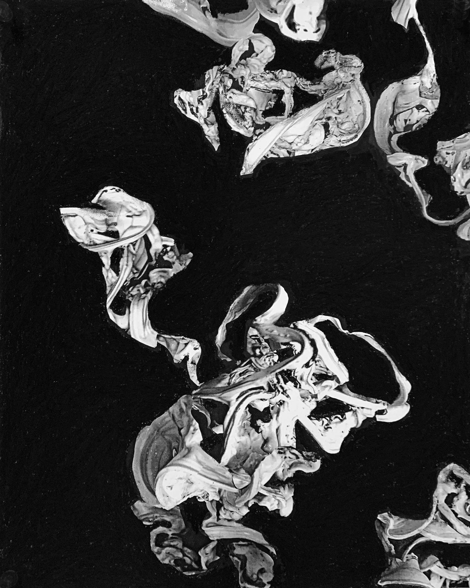 Toby Zallman Abstract Drawing - Disintegration 7