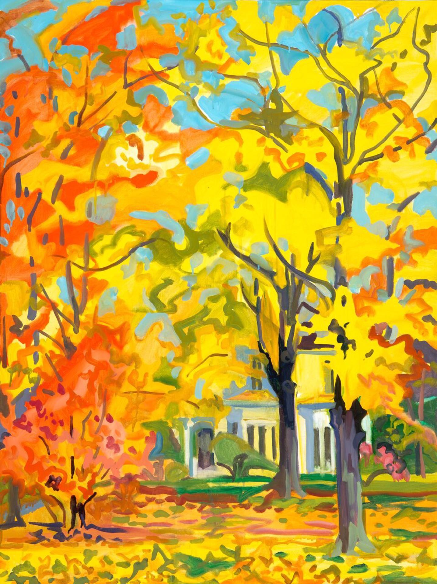 King Row October - Art by Jill Hoy