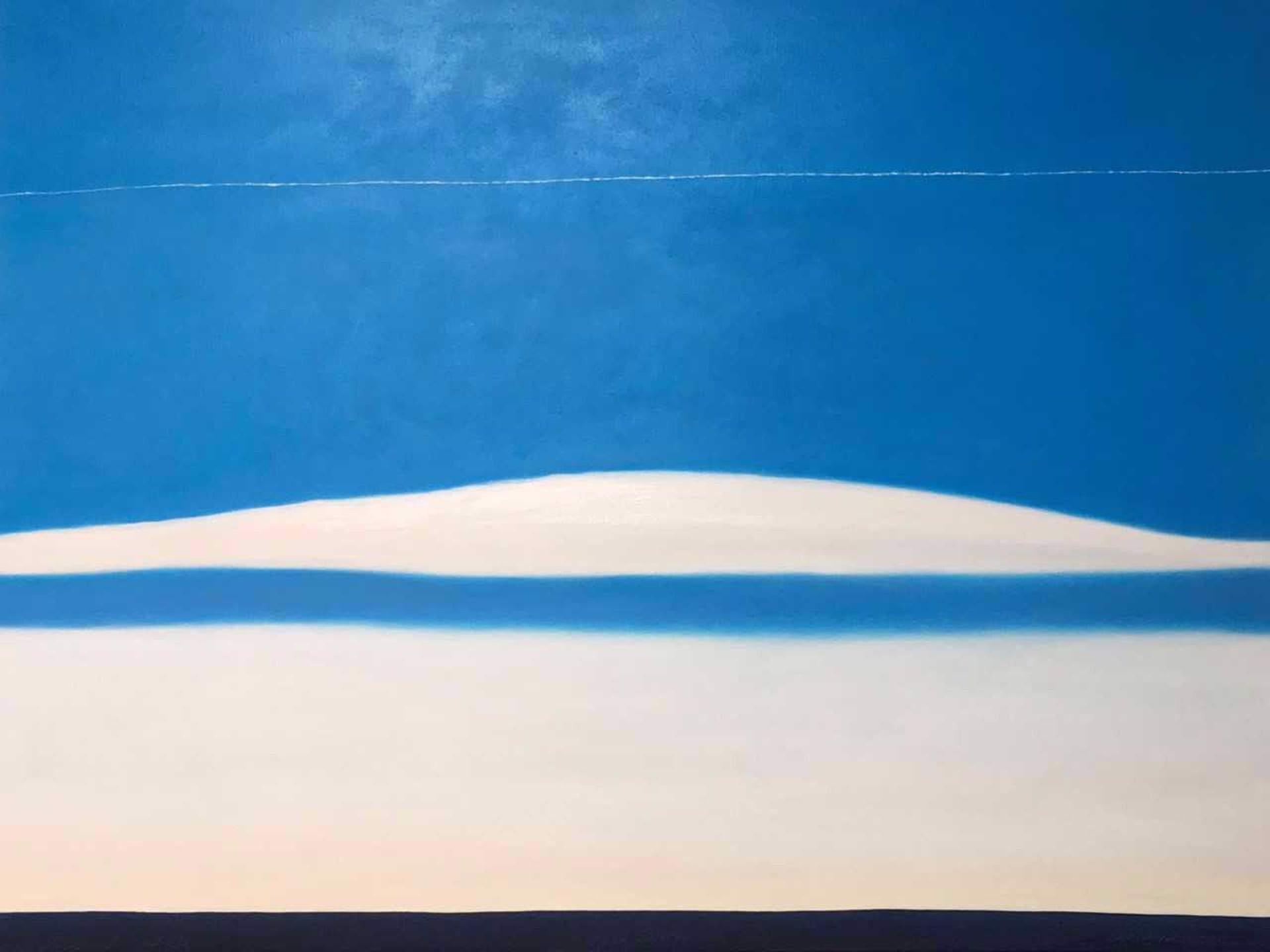 Deep Water and Contrail - Art by Eric Hopkins