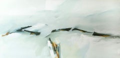 Icy Coastal Abstract