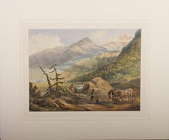 1839 Watercolour - Chamonix