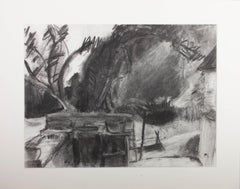 Alan Thornhill (1921â€“2020) - Mid 20th Century Charcoal Drawing, Monochrome