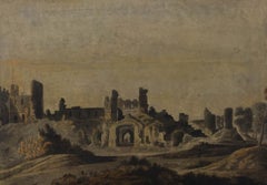William Cope - 18th Century Watercolour, Dudley Castle