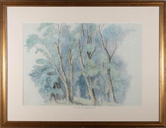Mid 19th Century Watercolour - Forest Seclusion