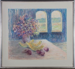 Marika Eversfield (1914-2014) - 20th Century Pastel, Fruit And Flowers