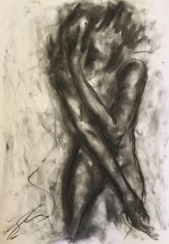 Mist, Drawing, Charcoal on Paper