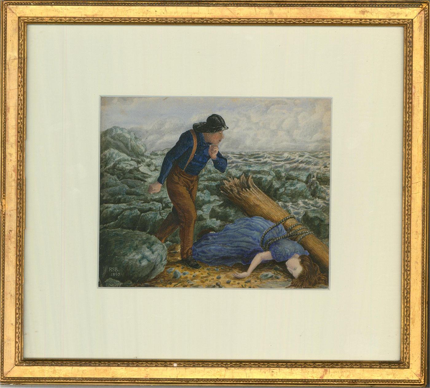 drowned woman painting