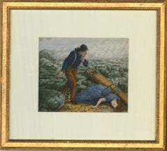R.S.B. - 1867 Watercolour, Drowned