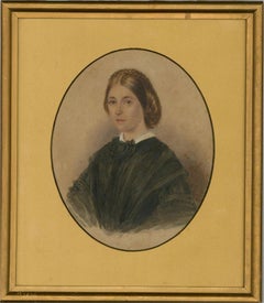 Mid 19th Century Watercolour - Josephine