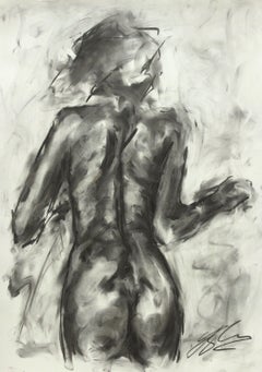 Subtle, Drawing, Charcoal on Paper